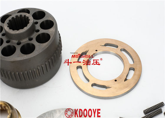 JMF195 DOSAN300-7 DX340 स्विंग मोटर भागों ब्लॉक वाल्व प्लेट सेट प्लेट गेंद स्पष्ट जूता प्लेट सील किट पिस्टन