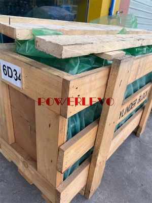 6D34 6D34T D06 इंजन लाइनर किट, Mitsubishi SK200-6E इंजन सिलेंडर ब्लॉक